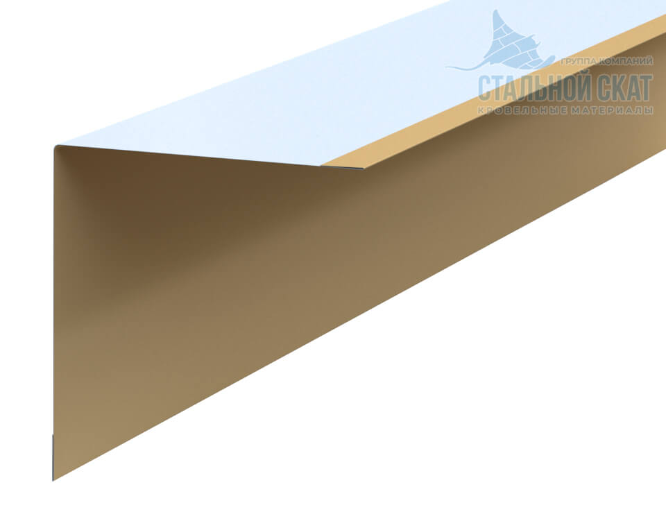Планка угла внутреннего 75х75х3000 NormanMP (ПЭ-01-1014-0.5) в Хотьково