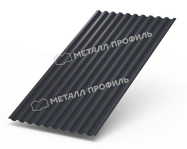 Фото: Профнастил С21 х 1000 - A (Steelmatt-20-7024-0.4±0.08мм) в Хотьково