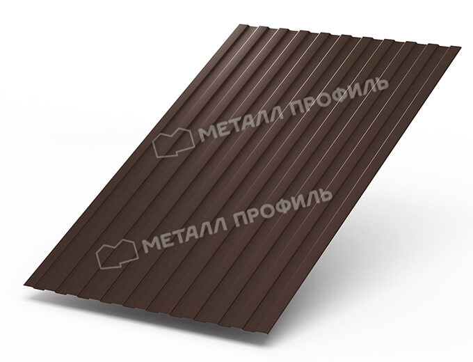 Фото: Профнастил С8 х 1150 - A (Steelmatt-20-8017-0.4±0.08мм) в Хотьково