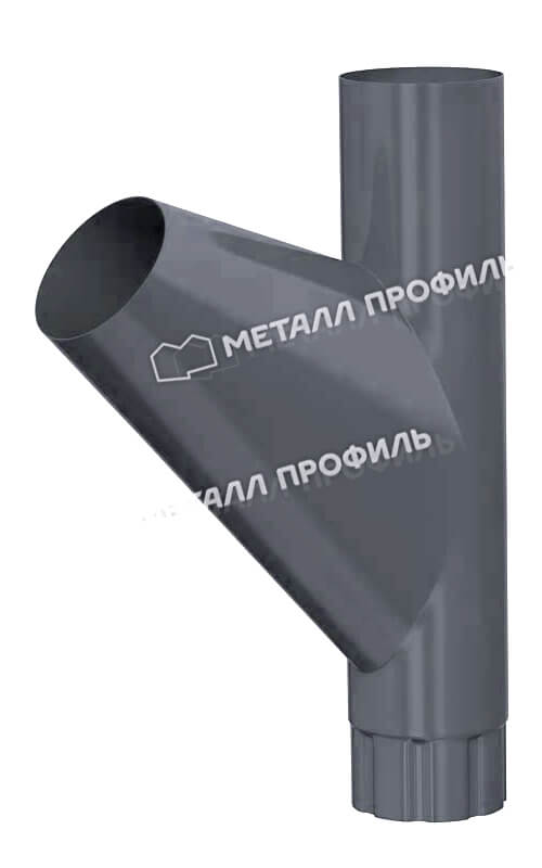 Тройник трубы Foramina Freeze D100 (FRZ_D-01-GreyGrey-0.5) в Хотьково