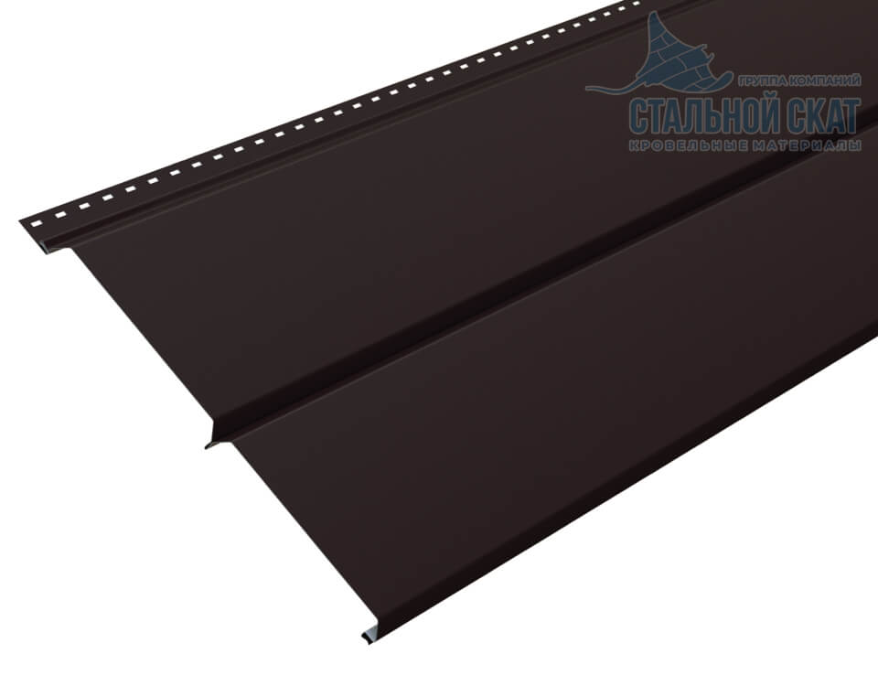 Сайдинг Lбрус-XL-14х335 (VALORI-20-DarkBrown-0.5) в Хотьково