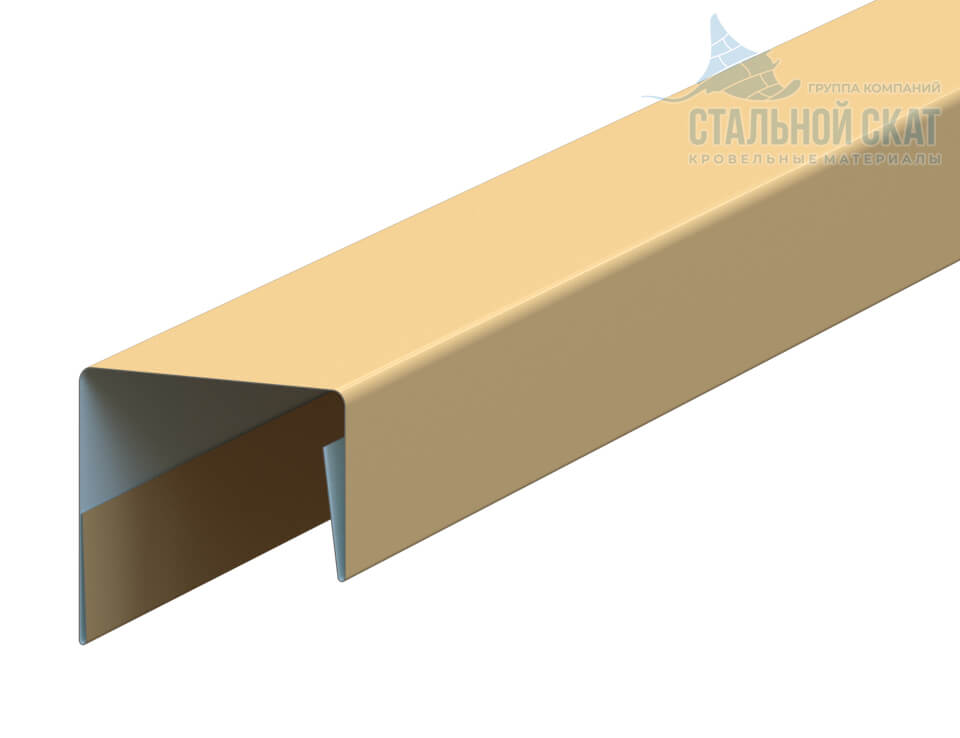 Планка П-образная 23х22х2000 NormanMP (ПЭ-01-1015-0.5) в Хотьково